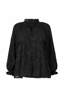 Ellos Plus collection Tunika med en v-hals Sort Online