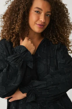 Ellos Plus collection Tunika med en v-hals Sort Online