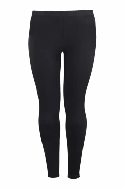 Ellos Tights & Leggings|Basistøj>Plus collection Leggings med høj talje Sort mat sort