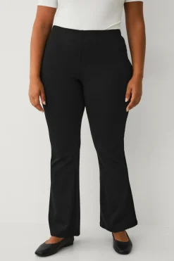 Ellos Plus collection Puntoleggings med bootcut sort