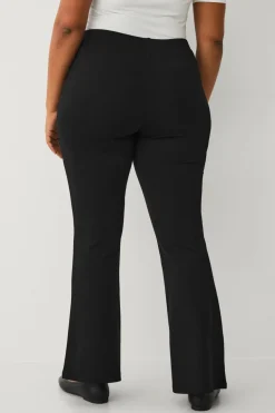 Ellos Plus collection Puntoleggings med bootcut sort