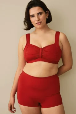 Ellos Bikinier & Bikinidele>Plus collection Blød bikini-bh Rød