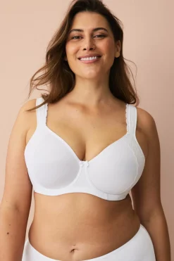 Ellos Plus collection Bh med bøjler Savannah Hvid Best