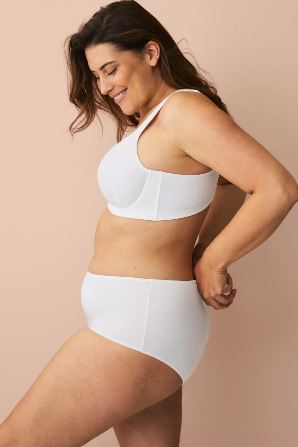 Ellos Plus collection Bh med bøjler Savannah Hvid Best