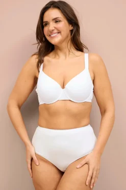 Ellos Plus collection Foret t-shirt-bh Hvid New