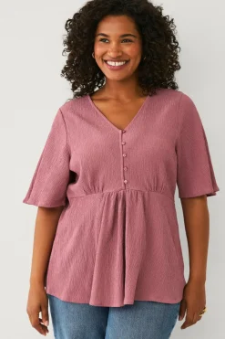 Ellos Plus collection Tunika Rosa Best