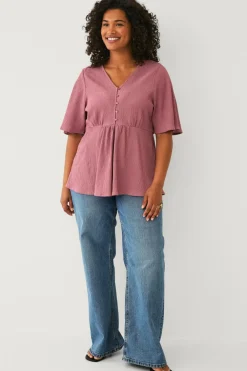 Ellos Plus collection Tunika Rosa Best