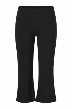 Ellos Plus collection Kortere leggings med bootcut sort Outlet
