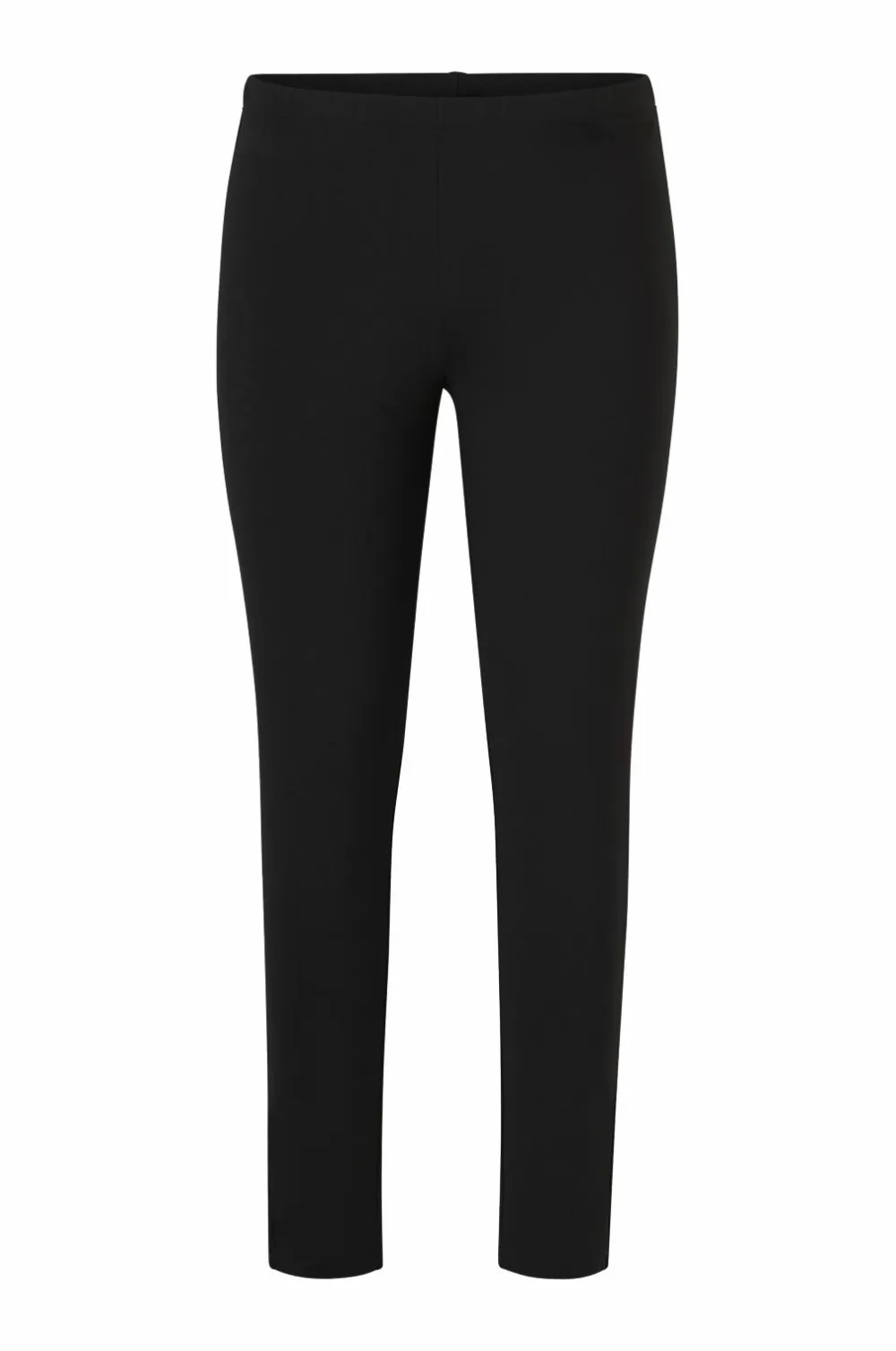 Ellos Plus collection Højtaljede leggings i punto sort New