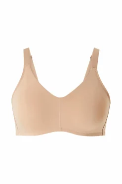 Ellos Plus collection Blød BH i mikrofiber Beige Online