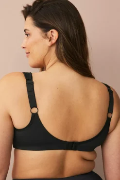 Ellos Plus collection Bøjle-bh med formstøbte, forede skåle Sort Discount