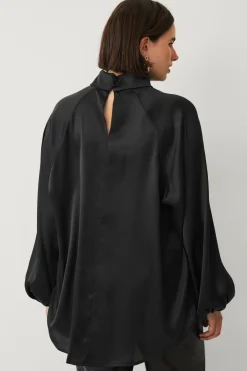 Ellos Plus collection Bluse sort New