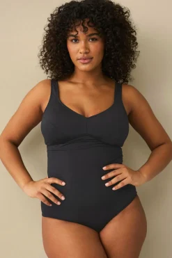 Ellos Plus collection Badedragt Sort Best