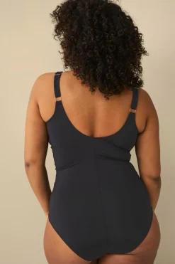 Ellos Plus collection Badedragt Sort Best