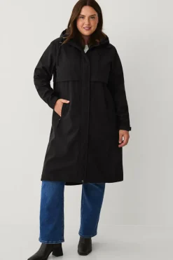 Ellos Jakker & Frakker>Plus collection Softshell-frakke sort