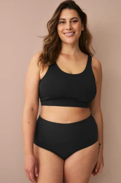 Ellos Bh'Er>Plus collection Blød BH Majsan 2-pak Sort