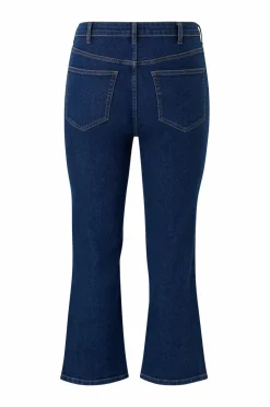 Ellos Plus collection Jeans Straight Cropped Dk blue