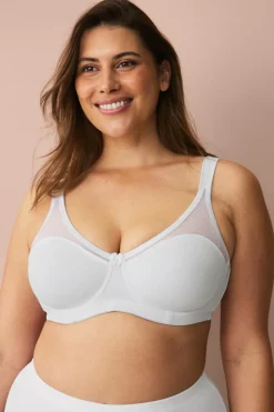 Ellos Bh'Er>Plus collection Bøjle-bh med formstøbte, forede skåle Hvid