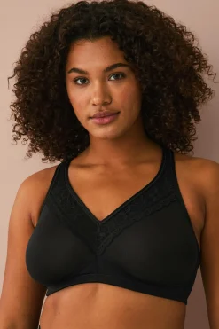 Ellos Plus collection Blød BH med en blonde sort Best