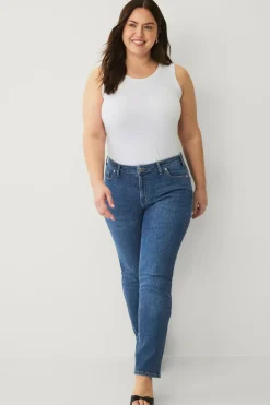 Ellos Toppe & Tank-Toppe>Plus collection Undertrøje i bomuld/viskose Hvid