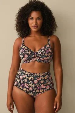 Ellos Plus collection Maxi Bikinitrusse med formende effekt Blomstret Hot