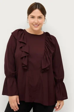 Ellos Plus collection Tunika Donna Vinrød Discount