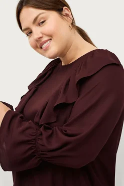 Ellos Plus collection Tunika Donna Vinrød Discount