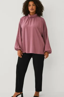 Ellos Plus collection Bluse med afslappet pasform rosa