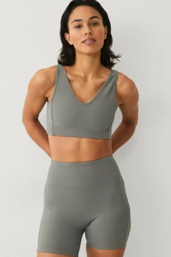 Ellos Træningstøj|Træningstøj>STUDIO Cykelshorts Structure Grågrøn