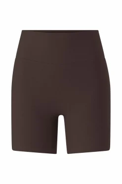 Ellos STUDIO Cykelshorts Structure Mørkebrun Discount