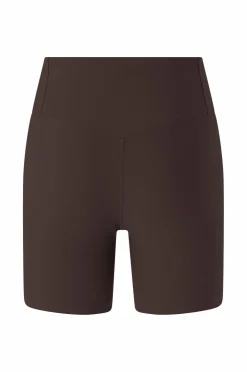 Ellos STUDIO Cykelshorts Structure Mørkebrun Discount