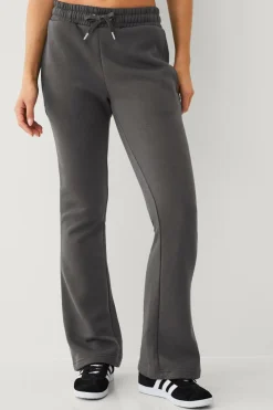 Ellos STUDIO Sweatbukser Sweat Pants Flare Core Gråbrun Best