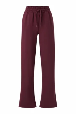 Ellos STUDIO Sweatbukser med lige bener vinrød