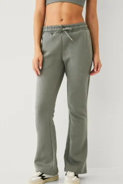 Ellos STUDIO Sweatbukser Sweat Pants Flare Core Grågrøn Clearance