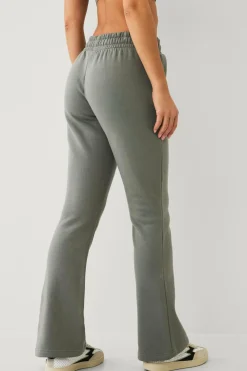 Ellos STUDIO Sweatbukser Sweat Pants Flare Core Grågrøn Clearance