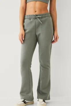 Ellos STUDIO Sweatbukser Sweat Pants Flare Core Grågrøn Clearance
