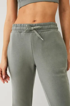 Ellos STUDIO Sweatbukser Sweat Pants Flare Core Grågrøn Clearance