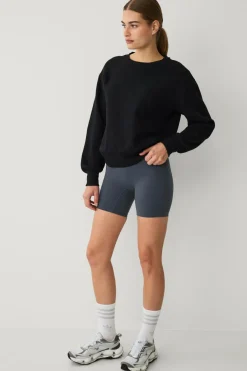 Ellos Træningstøj|Træningstøj>STUDIO Sweatshirt med rund hals sort