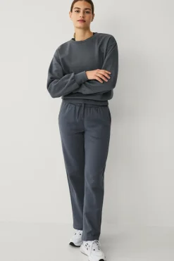 Ellos STUDIO Sweatshirt med rund hals mørkegrå Best