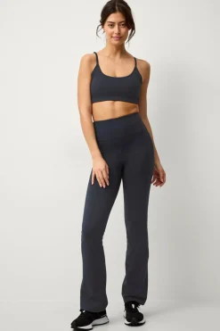Ellos Træningstøj|Træningstøj>STUDIO Træningstights Flare Soft Sort