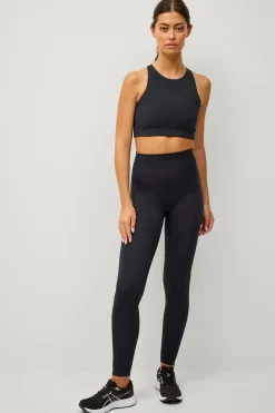 Ellos STUDIO Træningstights Seamless Tights Core Sort Outlet