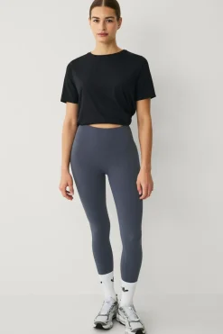 Ellos Træningstøj|Træningstøj>STUDIO Træningstop Loose Top Core SS Sort