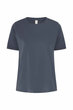 Ellos STUDIO Træningstop Loose Top Core SS Mørkegrå New