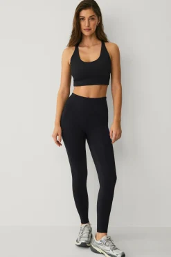 Ellos STUDIO Træningstights Studio Tights Flat Front Core Sort