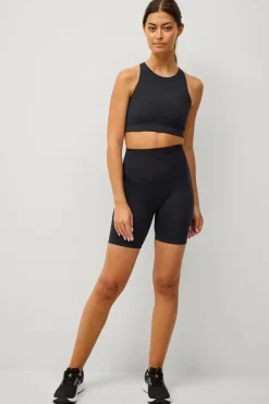 Ellos Træningstøj|Træningstøj>STUDIO Træningstights Seamless Bike Tights Core Sort