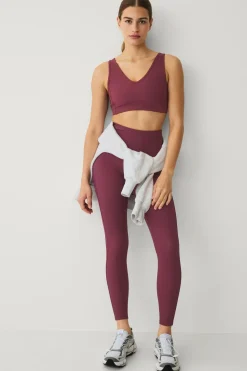 Ellos STUDIO Træningstights Structure Vinrød Discount