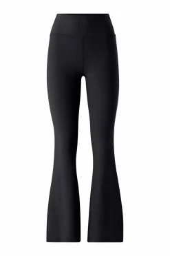 Ellos Træningstøj|Træningstøj>STUDIO Træningstights Flare Structure Tights Sort