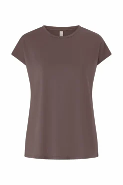 Ellos STUDIO Træningstop Loose Top Core Brun Clearance