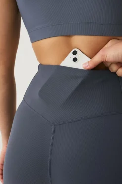 Ellos STUDIO Træningstights Structure Mørkegrå Sale