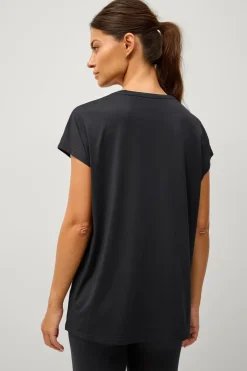 Ellos STUDIO Træningstop Loose Top Core Sort